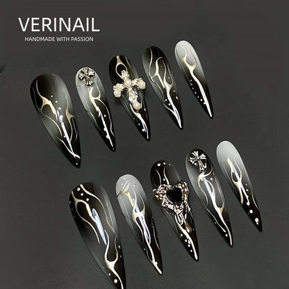 Press On Nails Style CHROME CH01