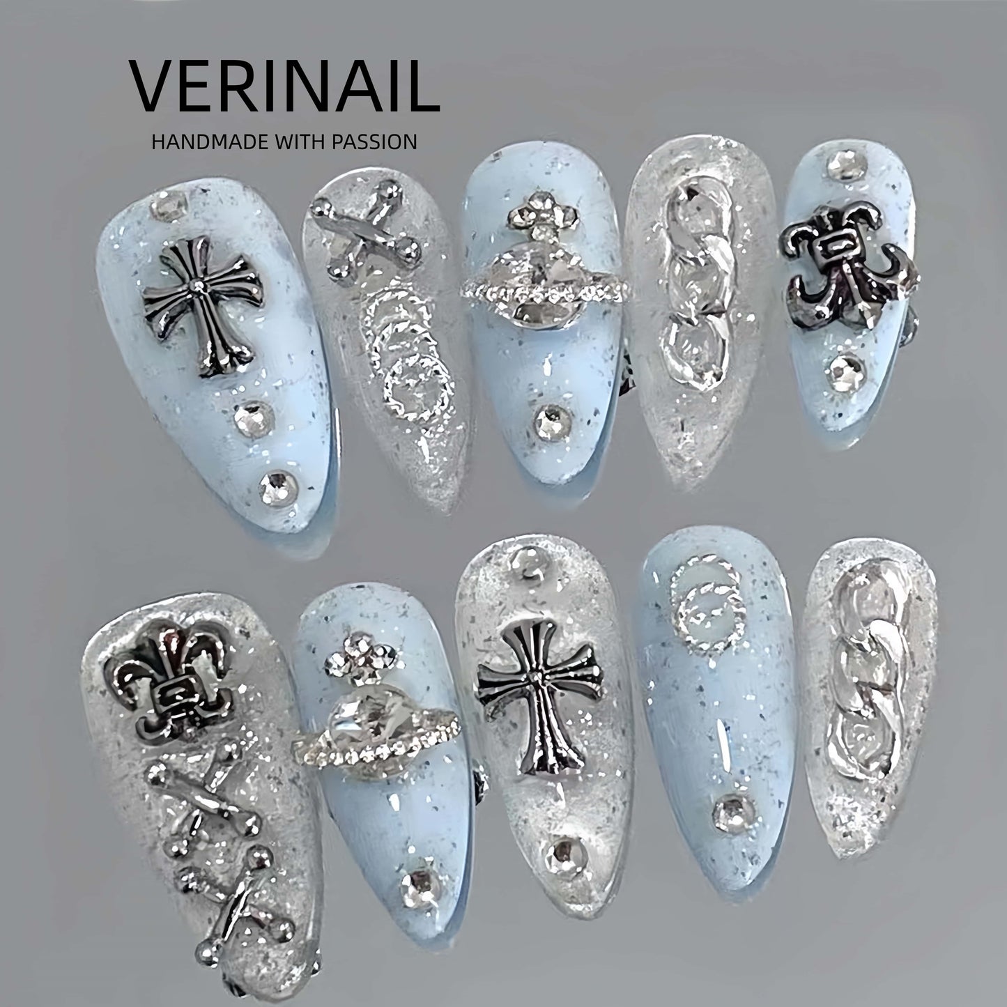 Press On Nails Stiletto ST03