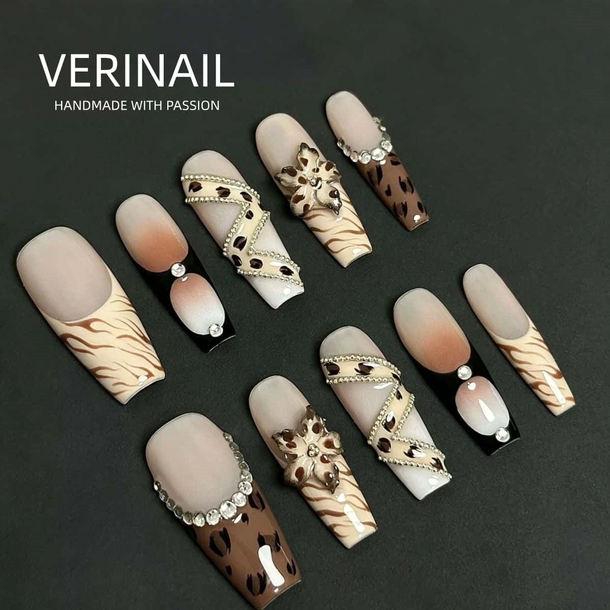 Press On Nails Stiletto ST04