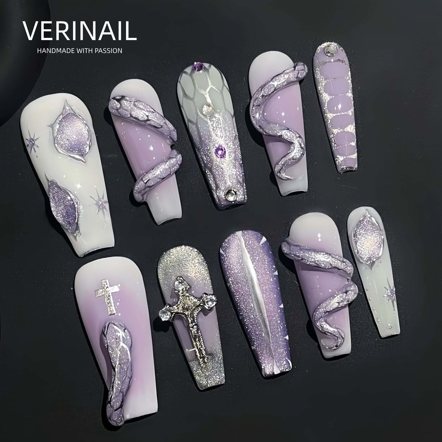 Press On Nails Coffin-Extreme CE02