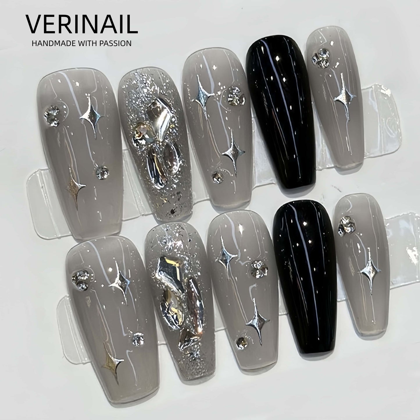 Press On Nails Style CHROME CH01
