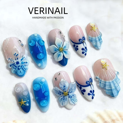 Press On Nails Color Rainbow RN04