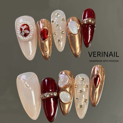 Press On Nails Color Rainbow RN03