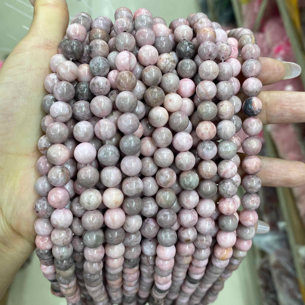 Round Smooth Jasper Beads 4mm 6mm 8mm 10mm