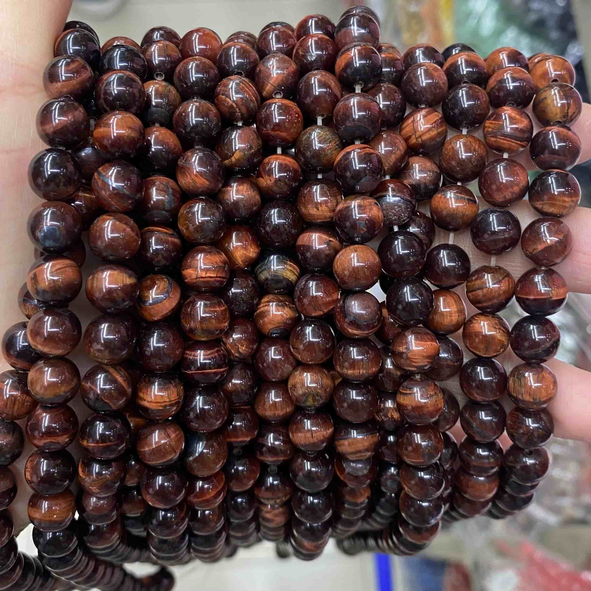 Round Smooth Beads Crystal/Quartz/Jasper/Agate 4mm 6mm 8mm 10mm