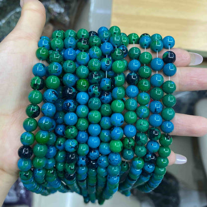 Round Smooth Beads Crystal/Quartz/Jasper/Agate 4mm 6mm 8mm 10mm