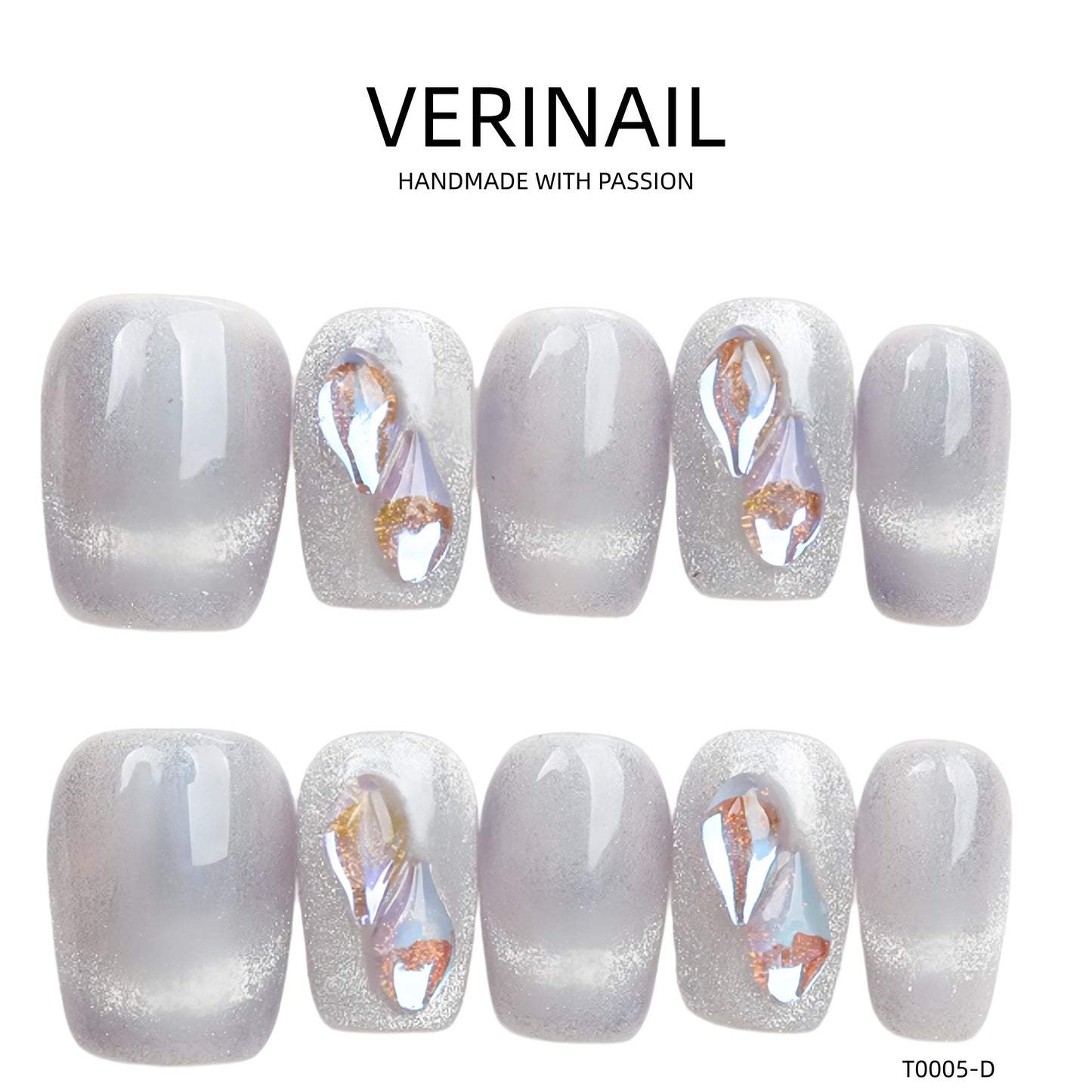 Press On Nails Ballerina- Short BS05