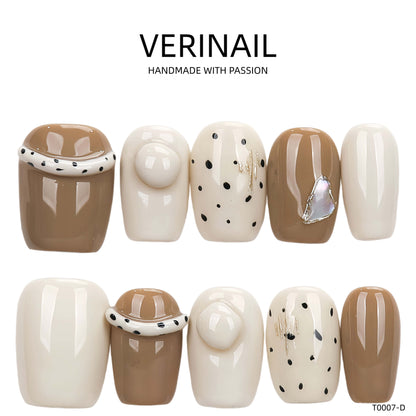 Press On Nails Ballerina- Short BS05