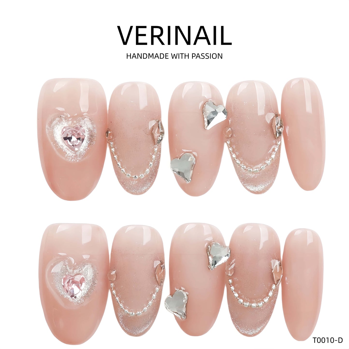 Press On Nails Oval-Long OL07