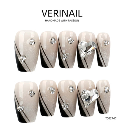 Press On Nails Ballerina- Medium BM03