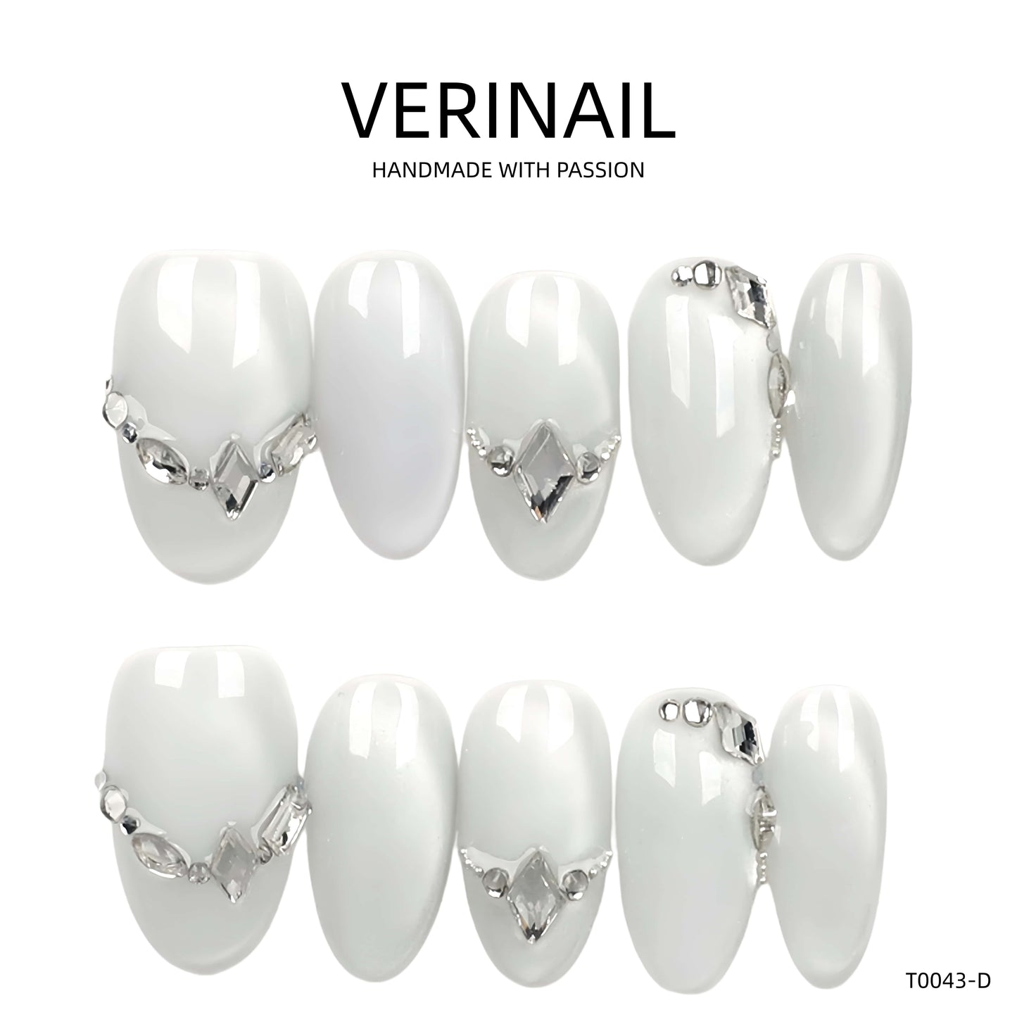 Press On Nails Oval-Long OL06