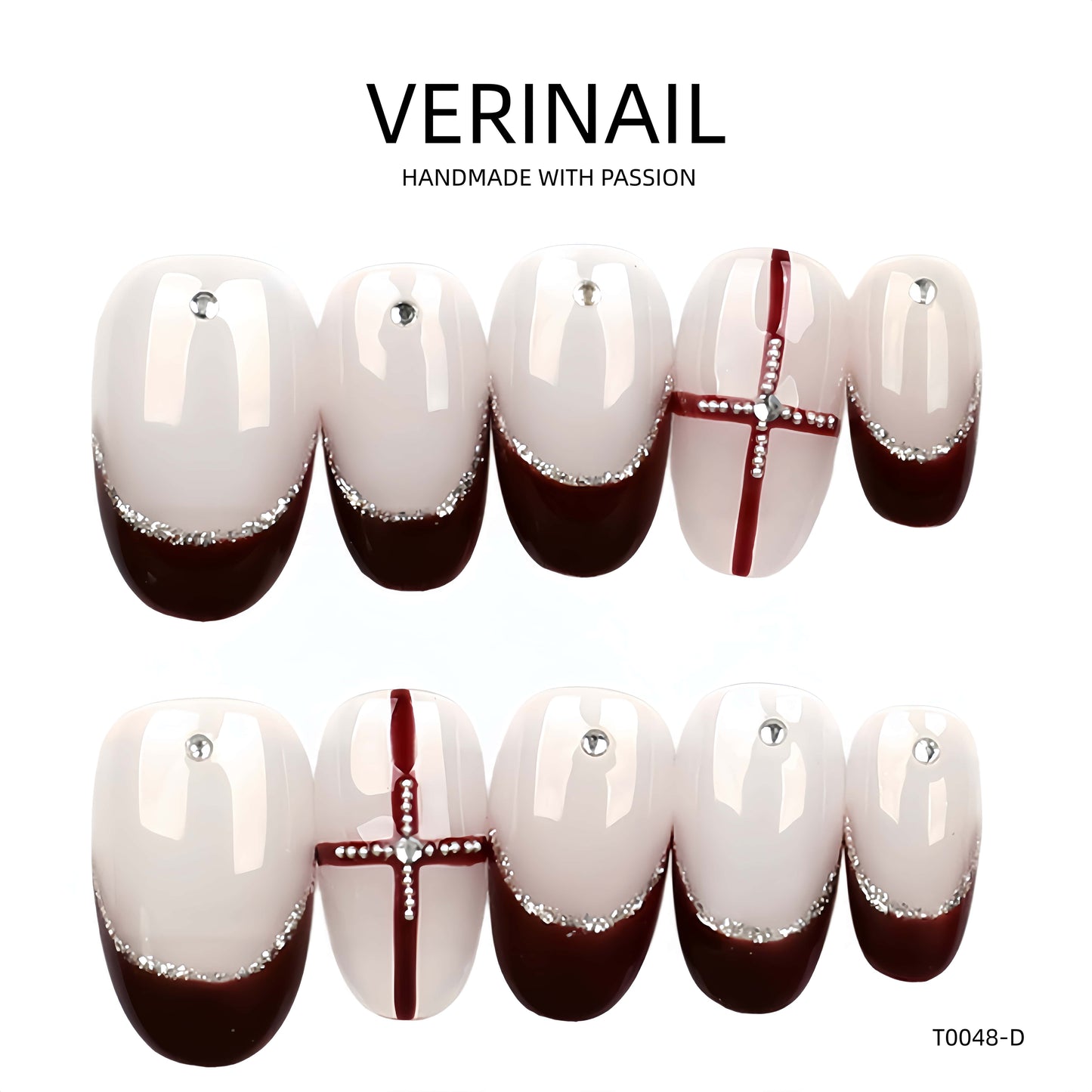 Press On Nails Color White WH01