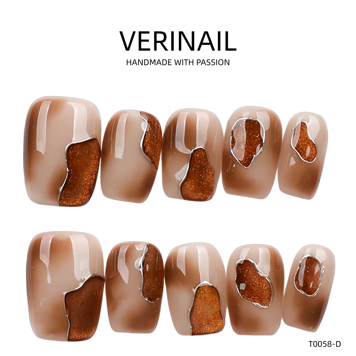 Press On Nails Square- Short SS03