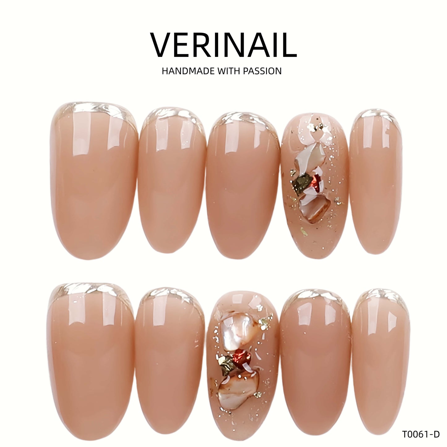 Press On Nails Oval-Long OL06