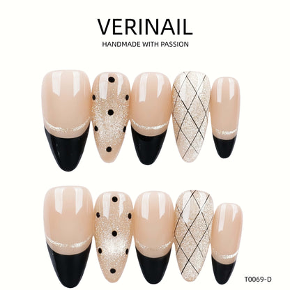Press On Nails Color Silver SL04