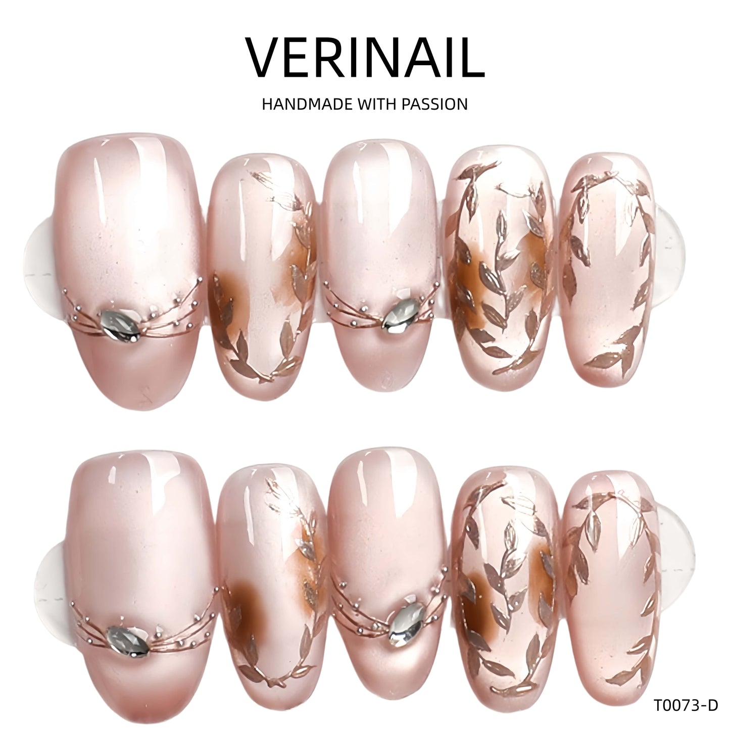 Press On Nails Oval-Long OL02