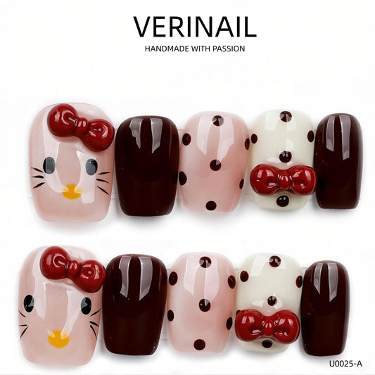 Press On Nails Color Rainbow RN01