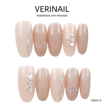 Press On Nails Oval-Long OL03