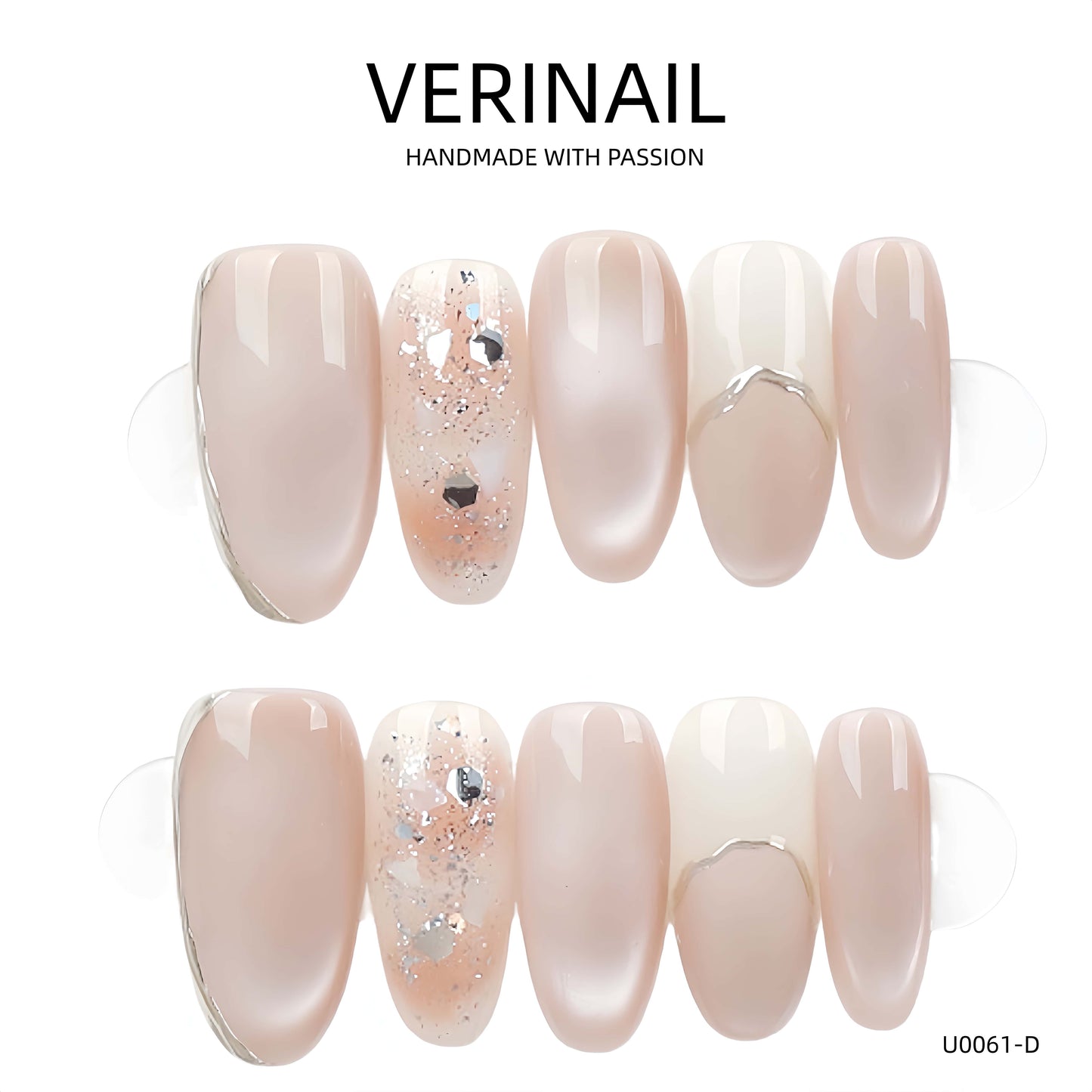Press On Nails Oval-Long OL07