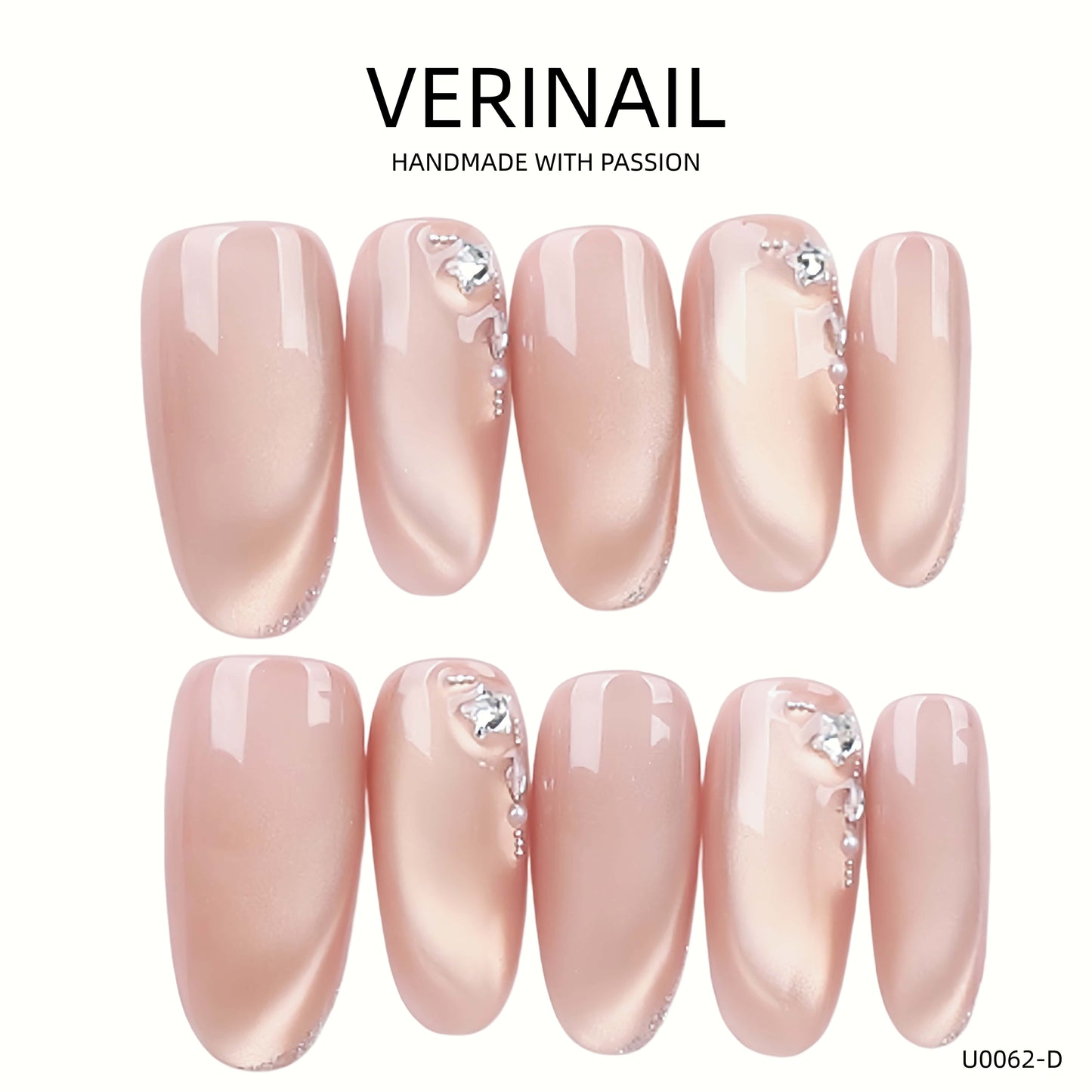 Press On Nails Oval-Long OL06