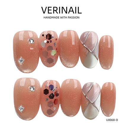 Press On Nails Oval-Long OL02
