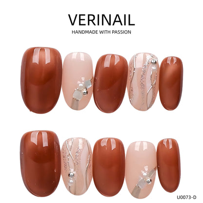 Press On Nails Oval-Long OL01