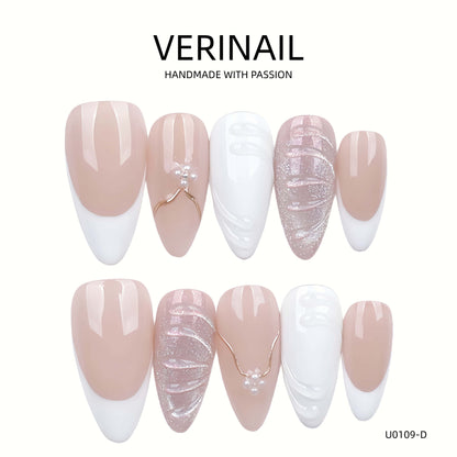 Press On Nails Almond-Medium-AM09