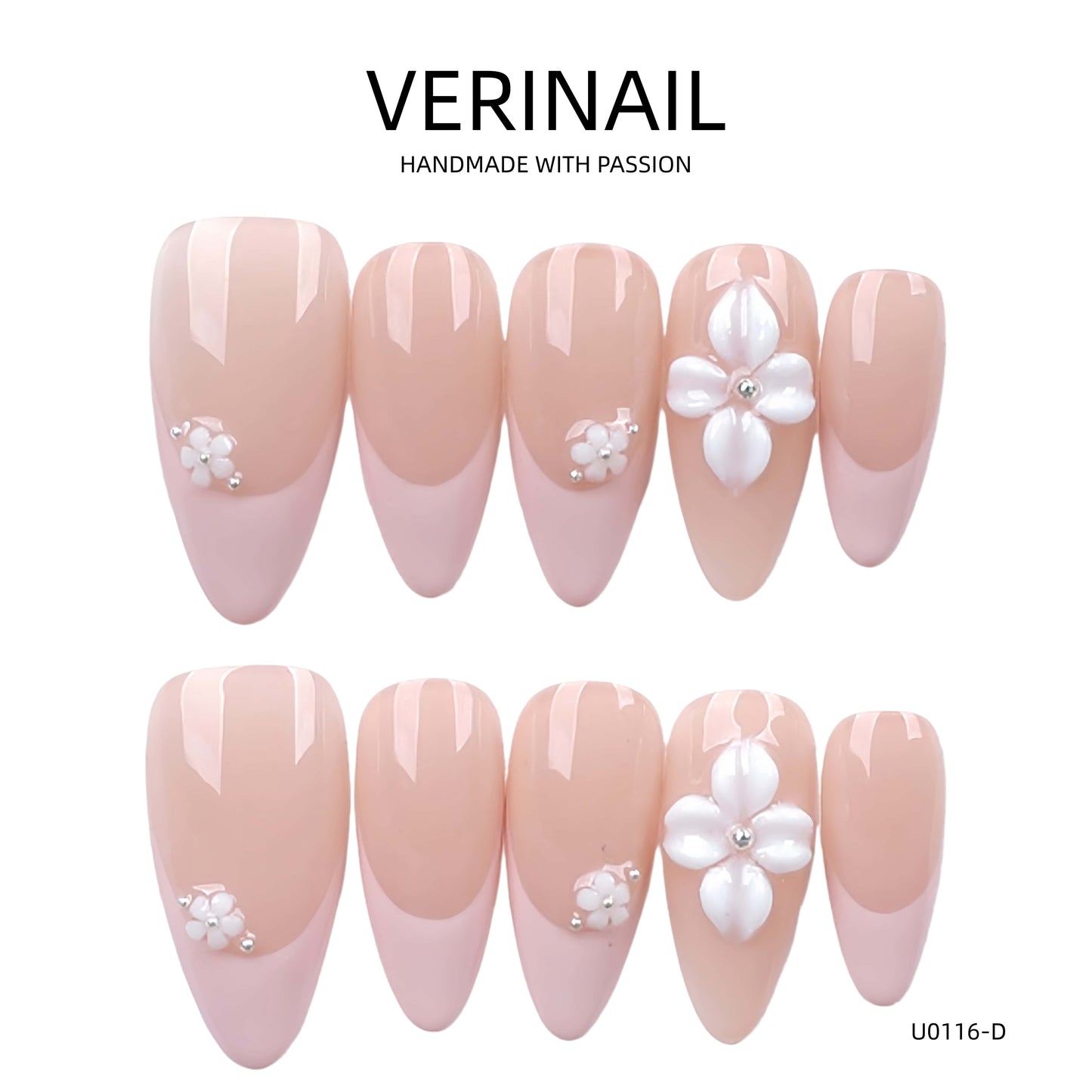 Press On Nails Style 3D TD06