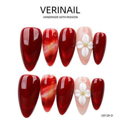Press On Nails Almond-Medium-AM09