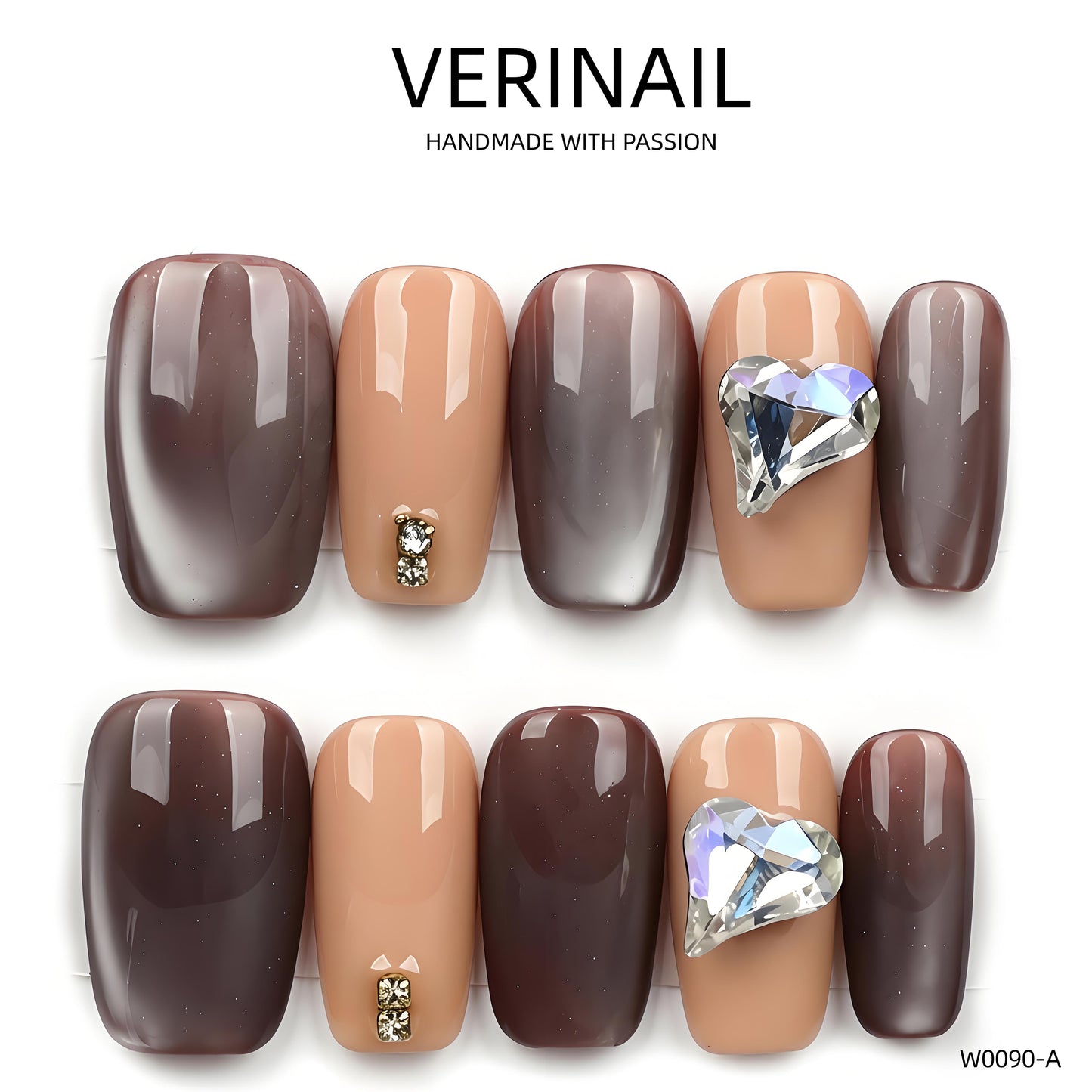 Press On Nails Square-Long SL005