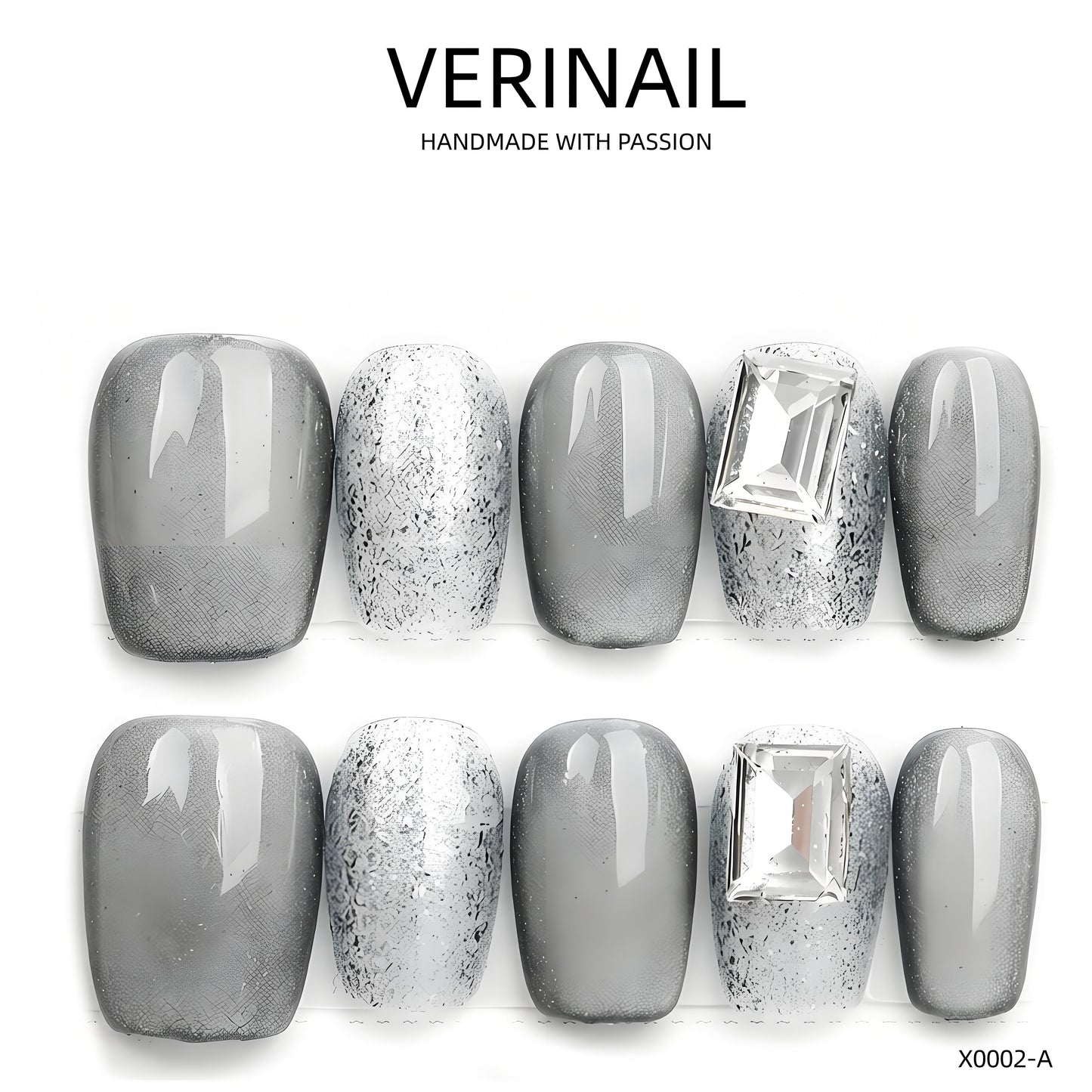 Press On Nails Style CHROME CH01