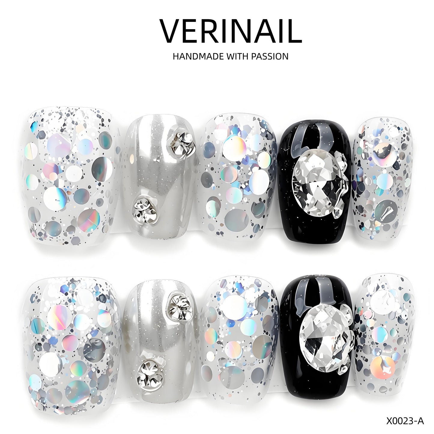Press On Nails Square-Long SL006