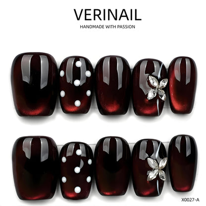 Press On Nails Oval-Short OS04