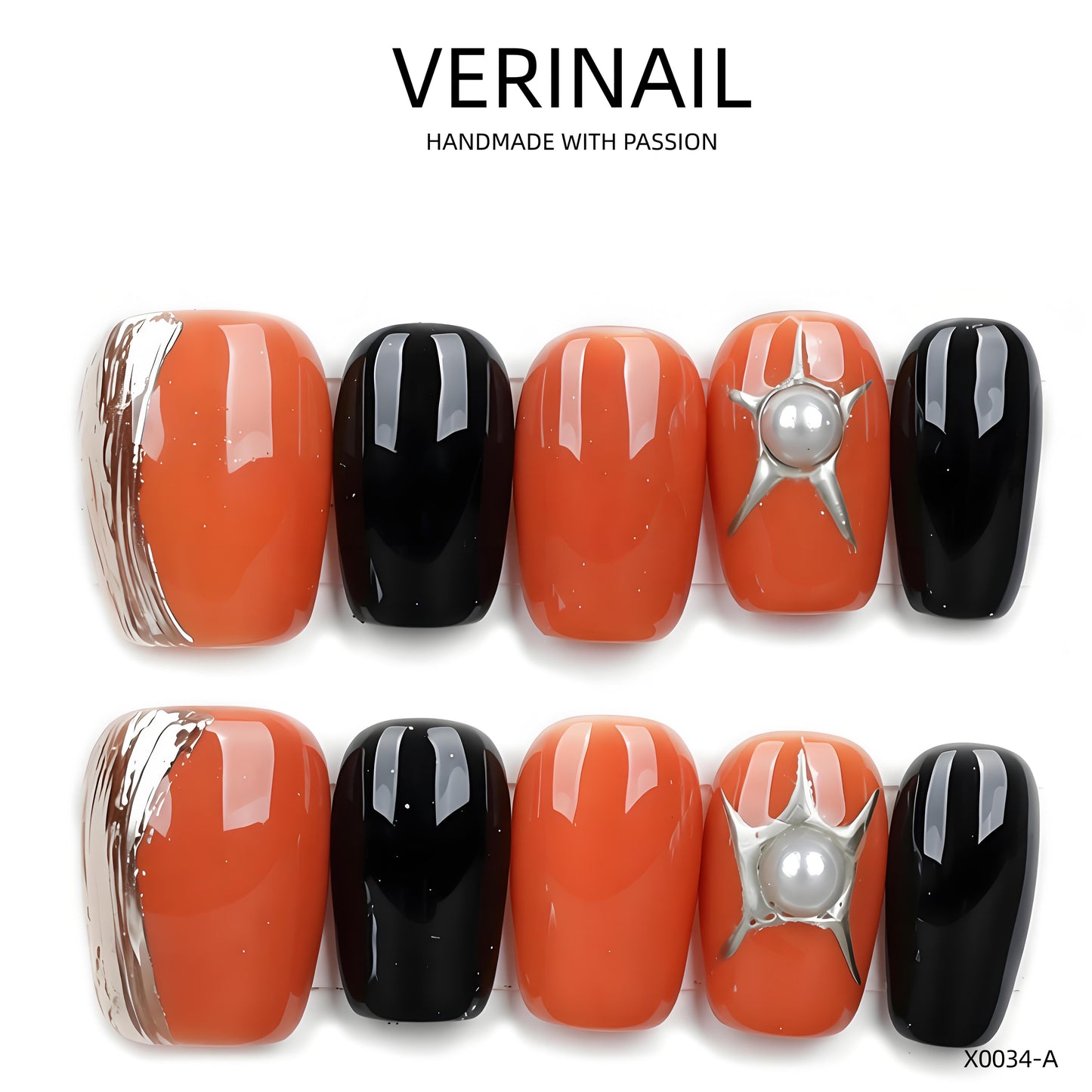 Press On Nails Oval-Short OS02