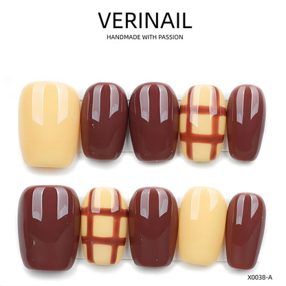 Press On Nails Oval-Short OS04