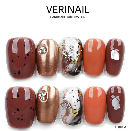 Press On Nails Oval-Short OS02-1