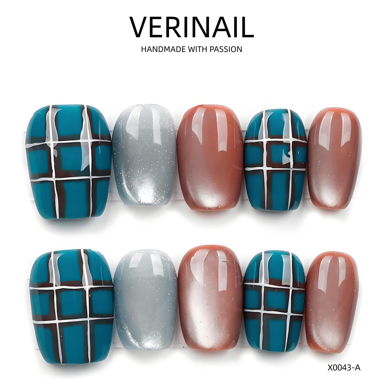 Press On Nails Square-Long SL005
