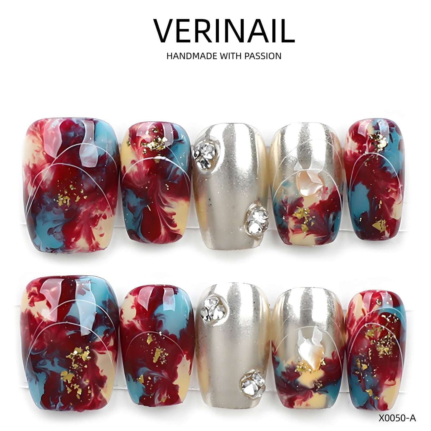 Press On Nails Ballerina- Medium BM02
