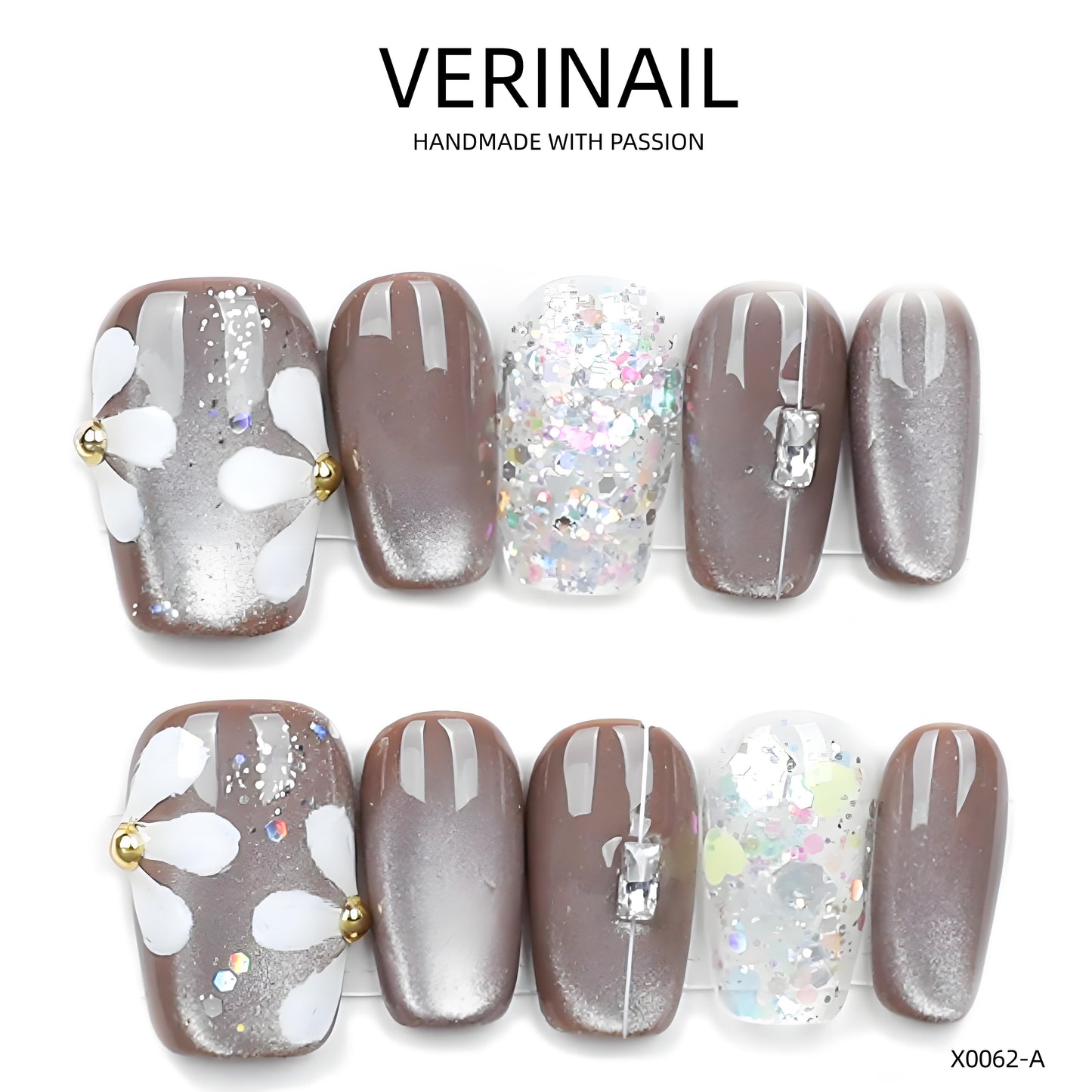 Press On Nails Square-Long SL003