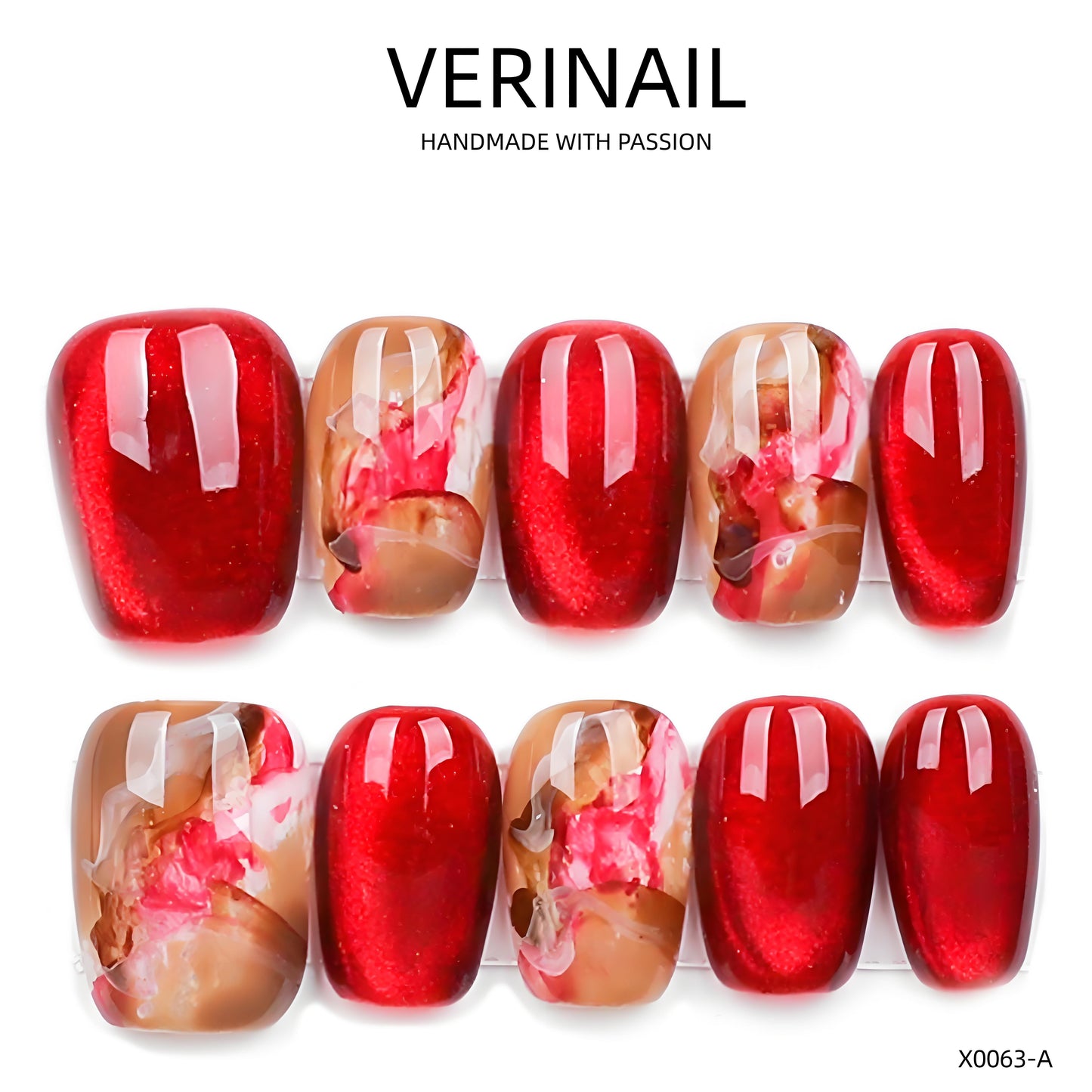Press On Nails Square- Short SS04