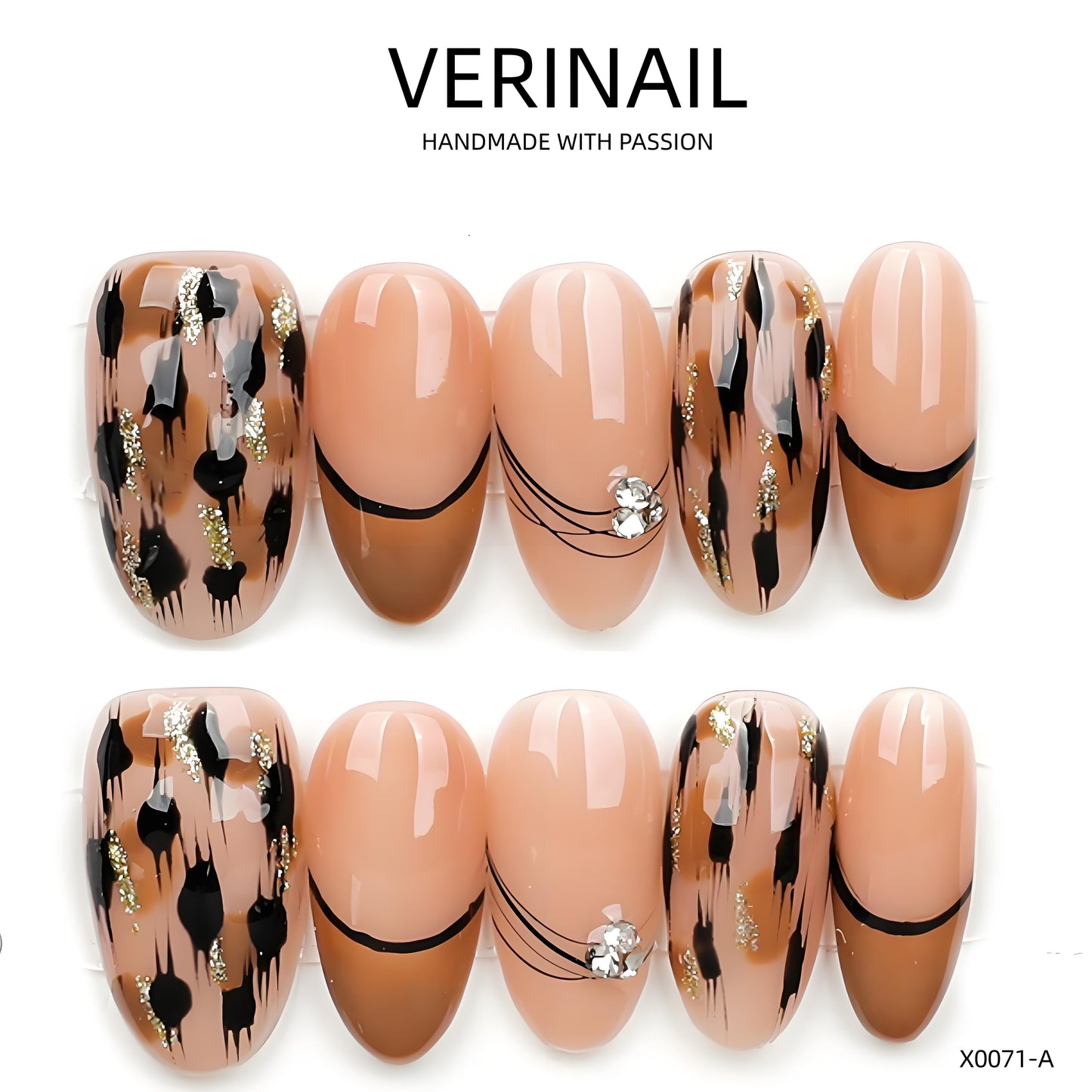 Press On Nails Oval-Long OL05