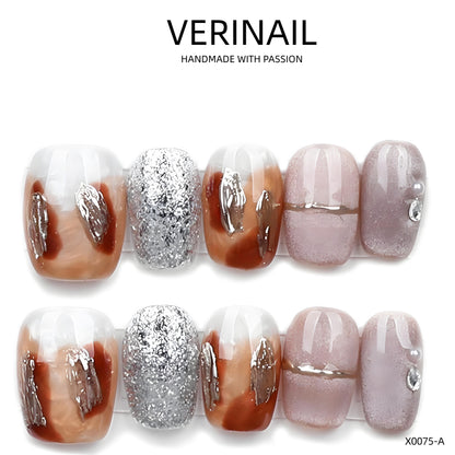 Press On Nails Oval-Short OS04