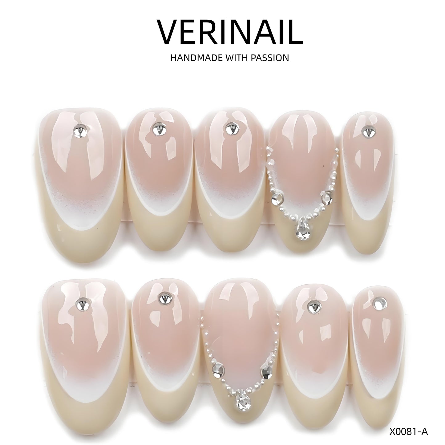 Press On Nails Oval-Long OL01