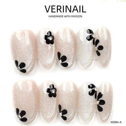 Press On Nails Almond-Medium-AM10