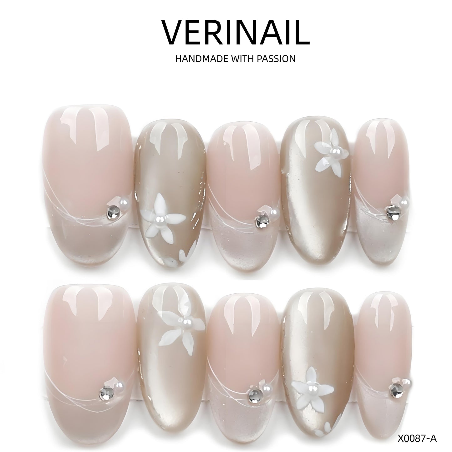 Press On Nails Oval-Long OL02