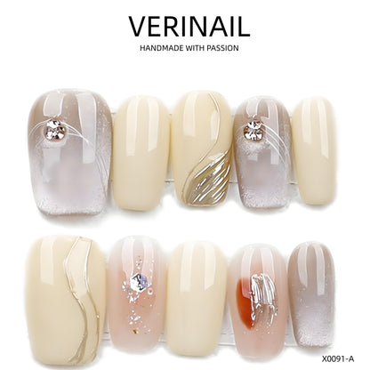 Press On Nails Square- Short SS05