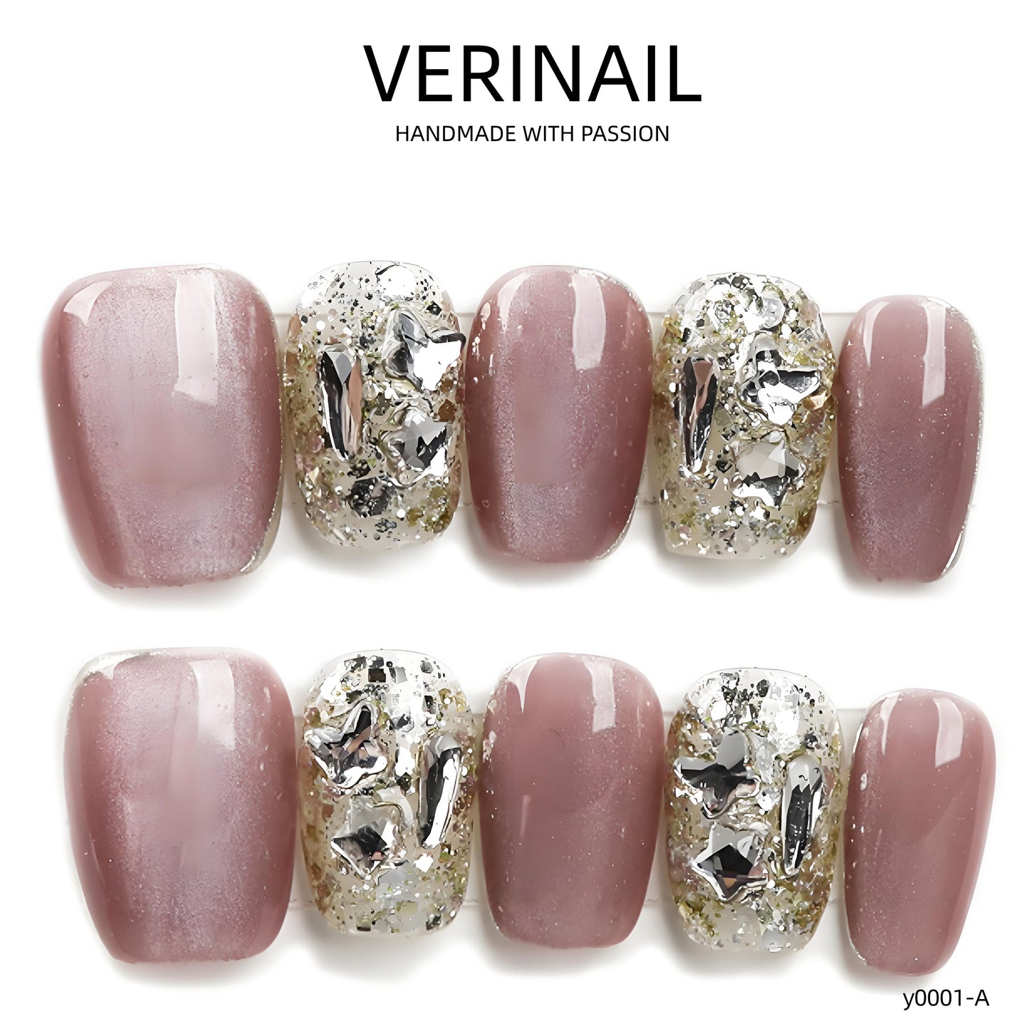 Press On Nails Square- Short SS01