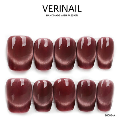 Press On Nails Color Red RD06