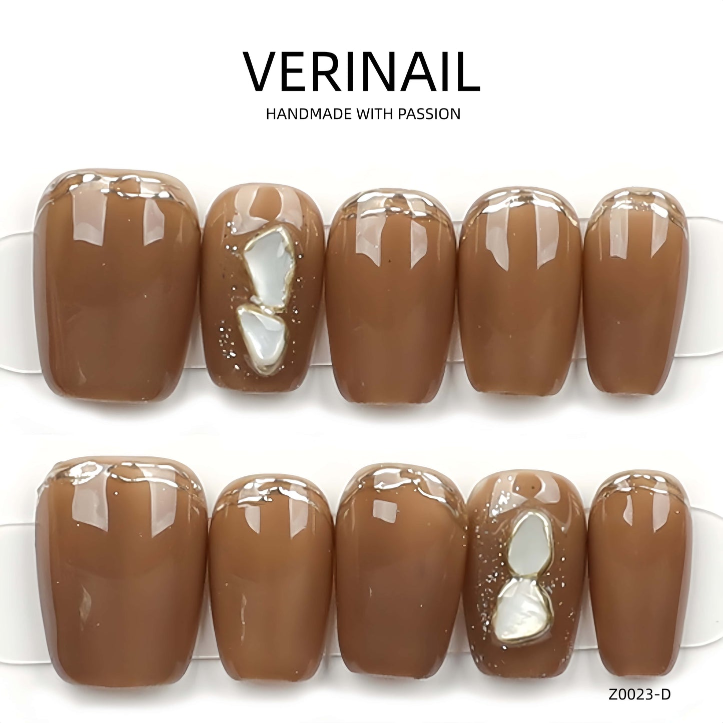 Press On Nails Ballerina- Medium BM03