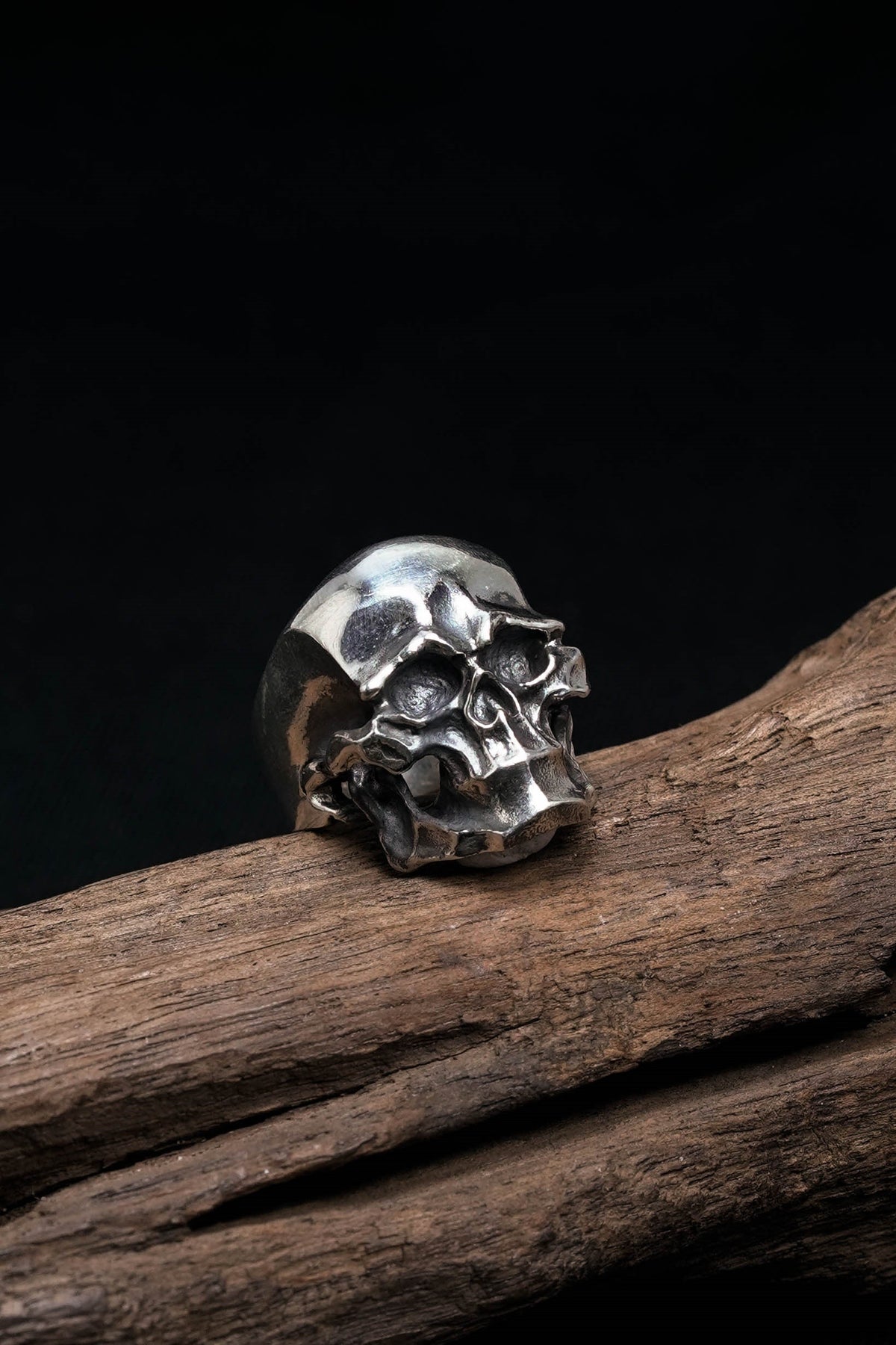Retro Skull Handmade Silver Vintage Ring